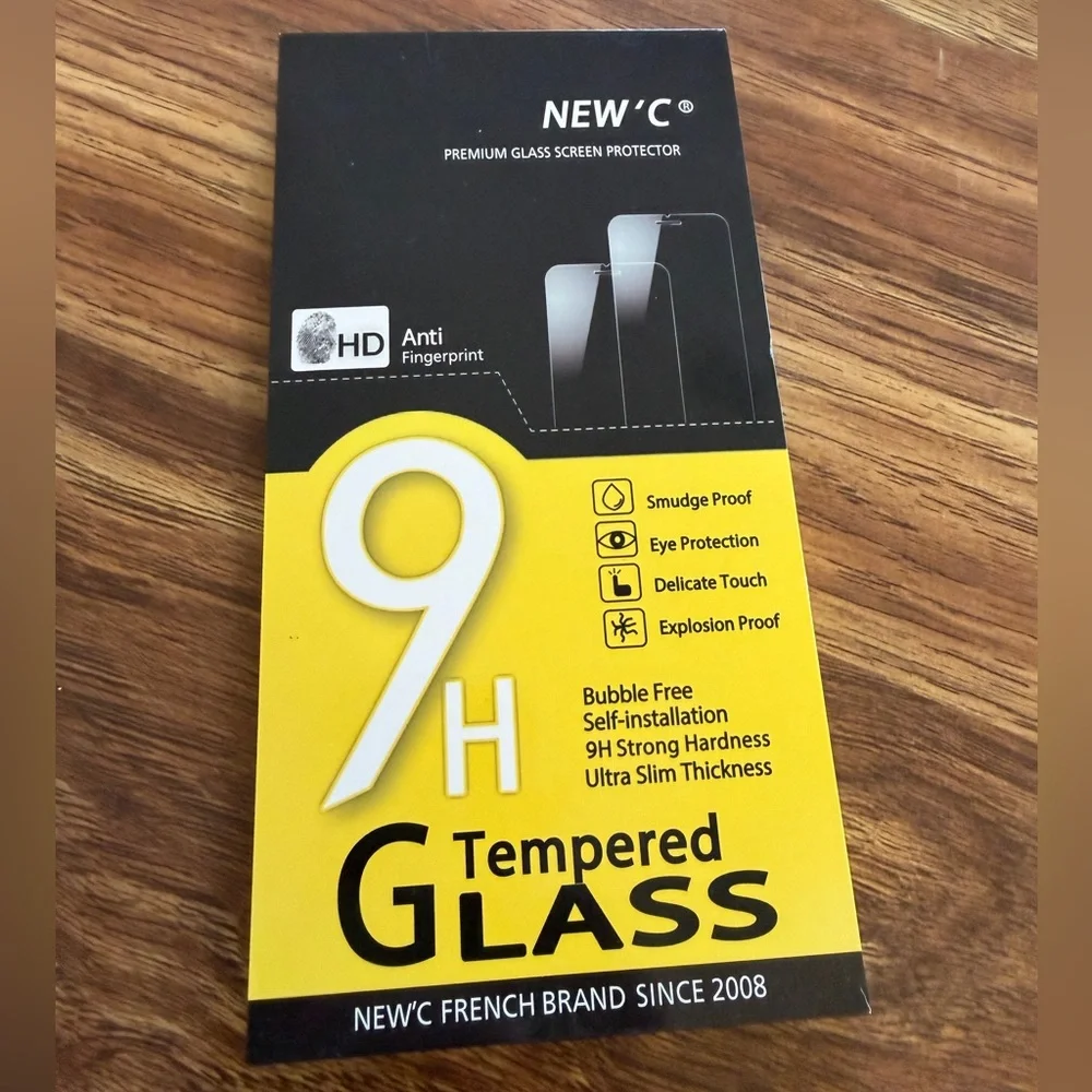 NEW Premium Glass Screen Protector, iPhone 13 Pro Max, 3-Pack